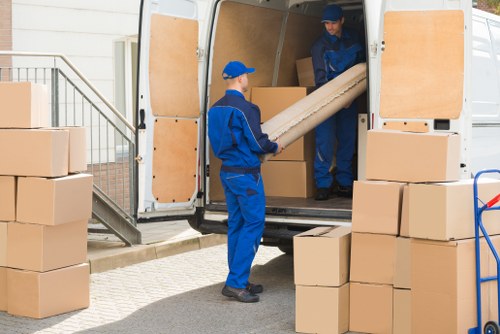 Office relocation team planning a move in Hillingdon
