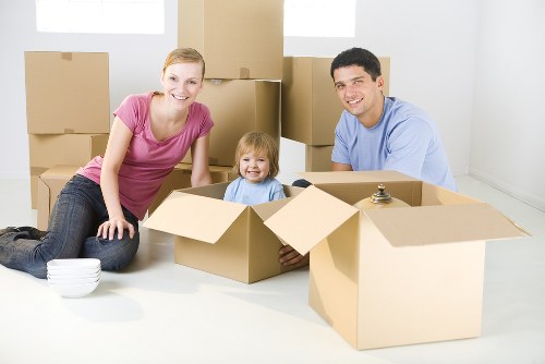 Moving truck service supporting a home move in Hillingdon