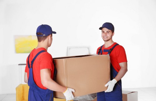 Commercial moving support for an office relocation in Hillingdon