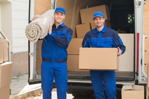 House movers planning a residential move in Hillingdon