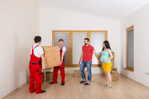 Person using an accessible moving service in Hillingdon