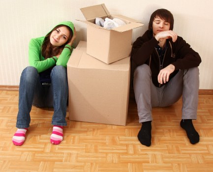 Local moving service navigating residential streets in Hillingdon