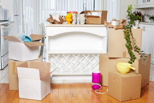 Household packing and furniture handling during a Hillingdon move
