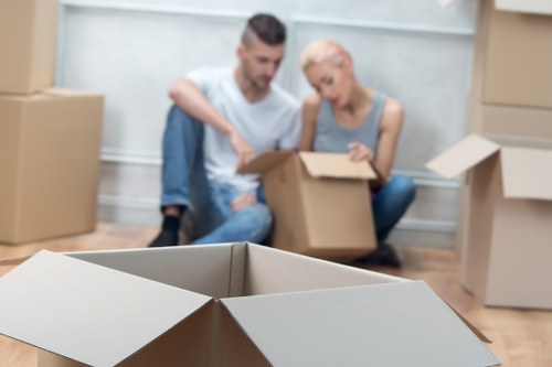Local office movers handling a commercial move in Hillingdon