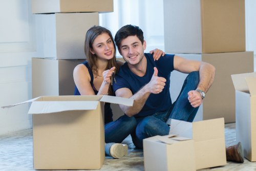 Furniture loading for a small move in Hillingdon
