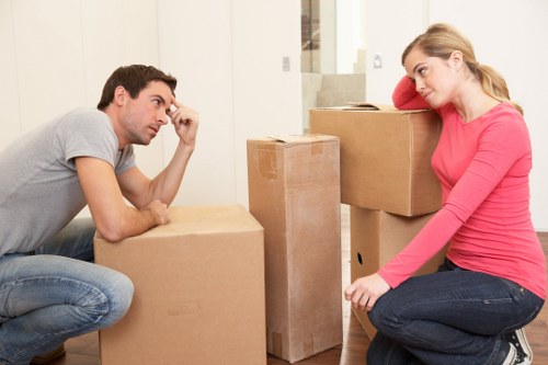 Local van removal team handling furniture transport in Hillingdon