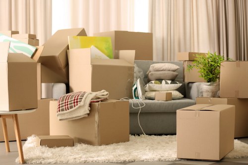 Professional movers loading furniture for a Hillingdon relocation