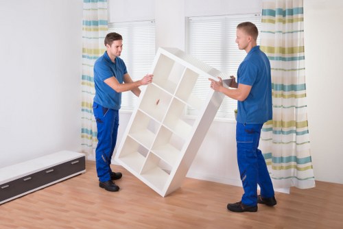 Professional movers handling a local house relocation in Hillingdon