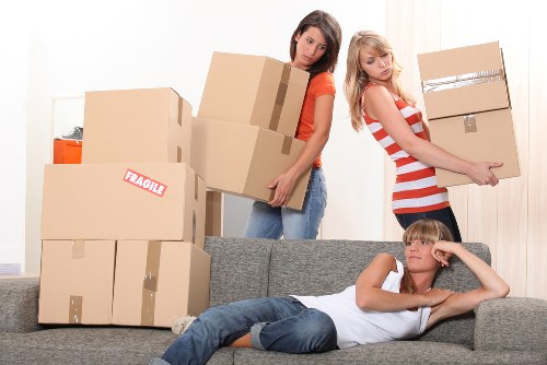 Furniture loading and transport for a Hillingdon move